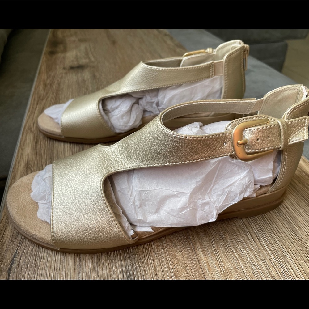 Gold Kim Rogers Sandals